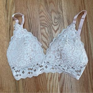 Morrow + Mint lace breastfeeding bra